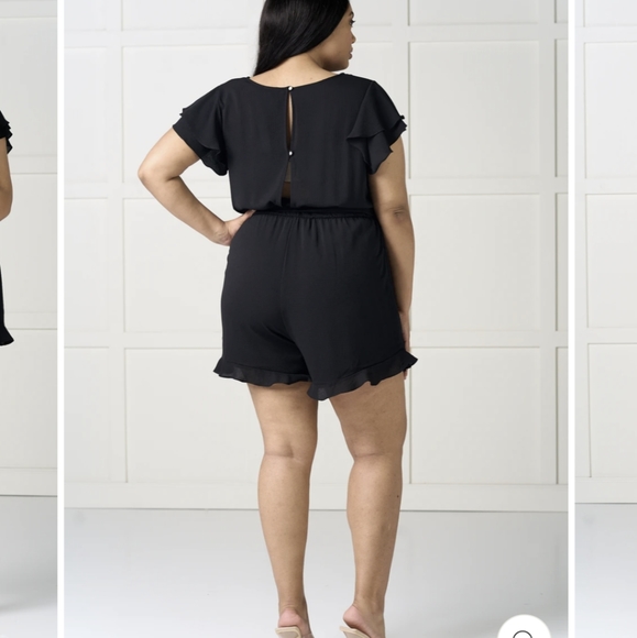 Kelly Ruffled Romper - Picture 3 of 4